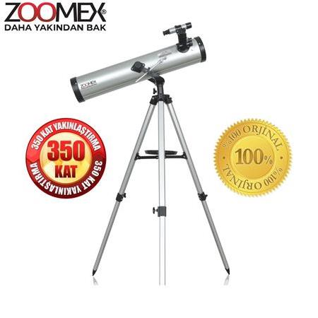 Zoomex F70076TX Astronomik Teleskop 350X Büyütme