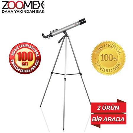 Zoomex TWMP-0406 Teleskop ve Mikroskop Seti- Eğitici ve Öğretici