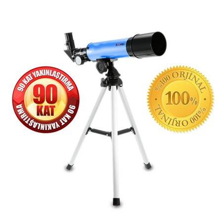 Zoomex F36050MV Renkli Mavi Teleskop