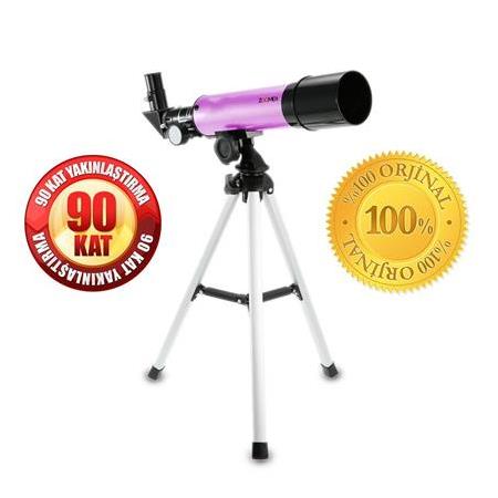 Zoomex F36050MR Renkli Mor Teleskop